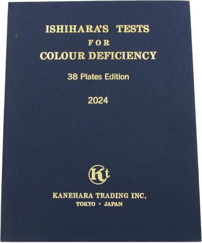 Tableaux de test Ishihara pour détecter le daltonisme lot de 2 livrets 38 plaques - 2