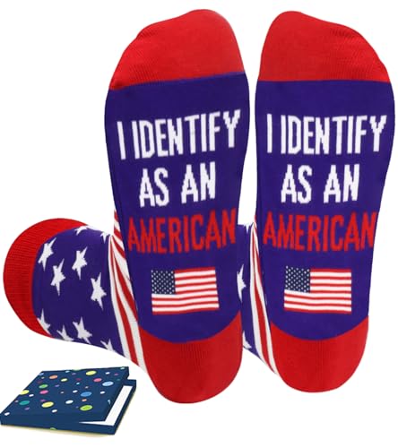 Chaussettes patriotiques grande taille 12-18 drapeau américain pour pieds larges