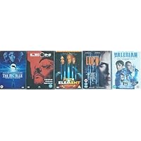 LUC BESSON COLLECTION 1. THE BIG BLUE / 2. LEON / 3. THE FIFTH ELEMENT / 4. LUCY / 5. VALERIAN AND THE CITY OF A THOUSAND PLANETS = ULTIMATE 5x DVD SET