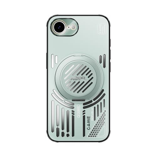 Support magnétique iPhone 16E antichoc avec aimant N52 puissant et rotation 360 degrés