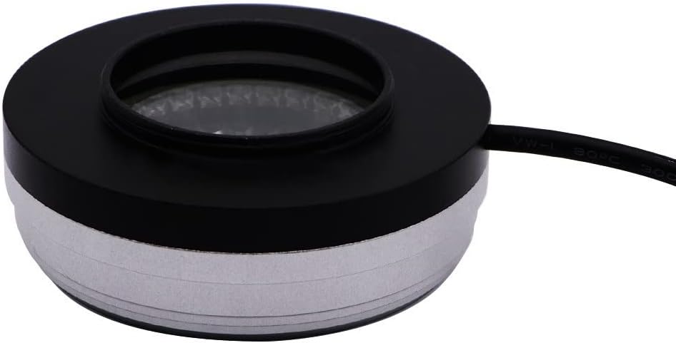 Microscope Accessories Kit Ring Light Source Adjustable Eye Protection White Lamp 72pcs LED Ring Lamp for Stereo Microscope Microscope Slides