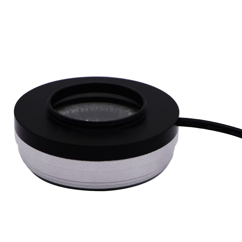Osservazione al microscopio Sorgente luminosa ad anello Protezione for gli occhi regolabile Lampada bianca Lampada ad anello a LED da 72 pezzi for microscopio stereo