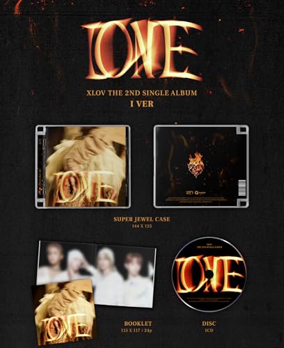XLOV I ONE 2nd Single Album Case I Version physique de collection scellée