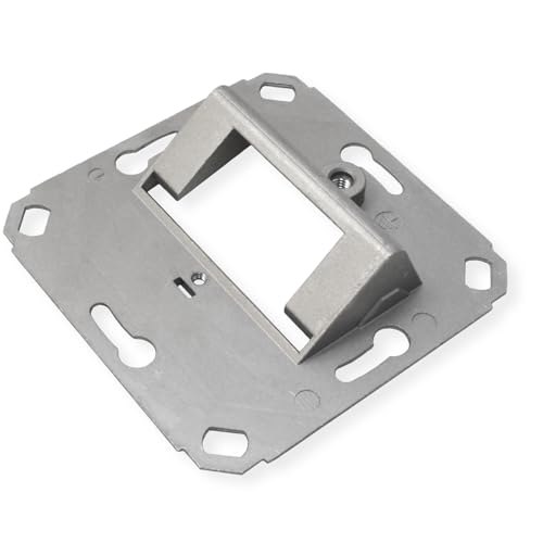 METZ CONNECT Keystone Anschlussdose AP 2 Port unbestückt reinweiß