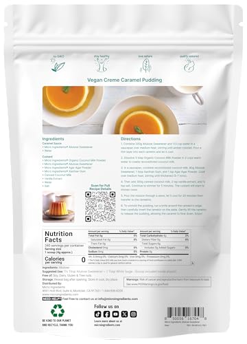 Allulose Sweetener, 3 Pounds (48 Ounces), Zero Calorie, Plant Based Sugar Alternative, No After Taste, Best for Coffee, Drinks, Tea, Cooking and Baking, Keto Diet and Vegan Friendly