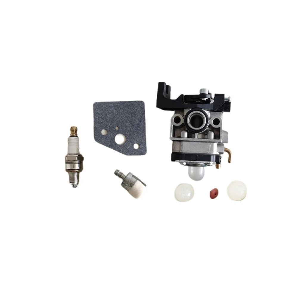 Carburador de desbrozadora Apto for GX25 GX35 GX25NT GX25T Filtro de carburador línea de Combustible Kit de Bombilla de cebado Apto for 16100-Z0H-825 16100-Z0H-053 Piezas de cortacésped