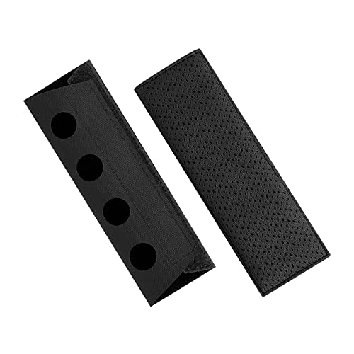 PETAC GEAR Tactical Shoulder Pads 2PCS Lightweight Cushion Strap Pads with Spacer Mesh(BK)