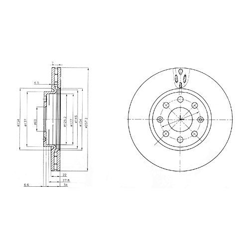 Delphi BG4004 Freno A Disco - 2