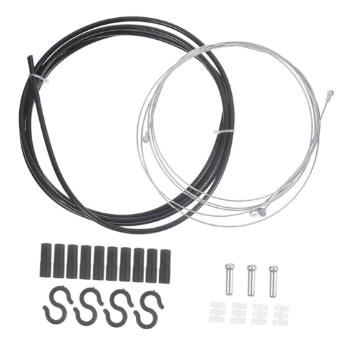 balacoo Pro Bicycle Shift Cables 2 Sets Road Bike Brake Lines Bike Shift Cable Kit Housing