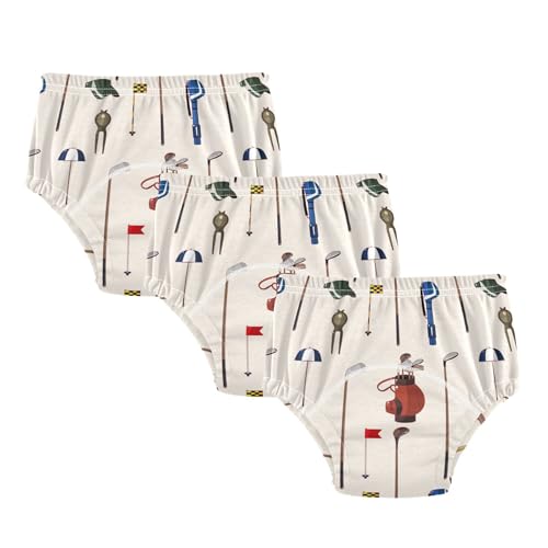 Image of Toddler Potty Training Underwear Cotton Absorbent Soft Baby Girl Boy Potty Training Pant 2t-5t