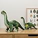 The Petting Zoo Brachiosaurus Dinosaur Stuffed Animal Plushie, Gift for Kids, Dino Animals, Green Brachiosaurus Plush Toy 20 inches Head to Tail