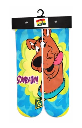 Kids Teens Adult Socks Mid Crew 3D Print Fits Men Women Boys Girls Youth Children Funny Novelty Over 70 Designs (US Age 3 Years 9 Years ScoobyDoo)