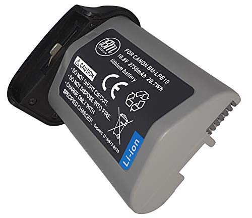 BM Premium LP-E19 High Capacity Battery for Canon EOS R3, EOS 1D X Mark III, EOS 1D X Mark II, EOS 1DX, EOS 1Ds III, EOS 1D IV, EOS 1D III Cameras