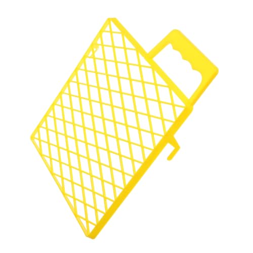 HOMSFOU Plastic Painting Bucket Grid and Paint Roller Tray Screen 8.5-inch Paint Tray Part