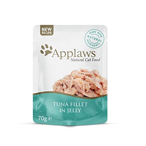 Applaws Cibo Per Gatti Tonno Con Alghe - 24 Lattine Da 156g - Ricetta Naturale