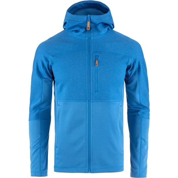 Fjallraven Abisko Trail Fleece M para trekking y rutas de fin de semana en color UN Blue XS