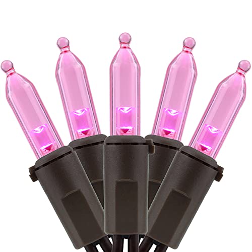 YULETIME 200 Pink LED...