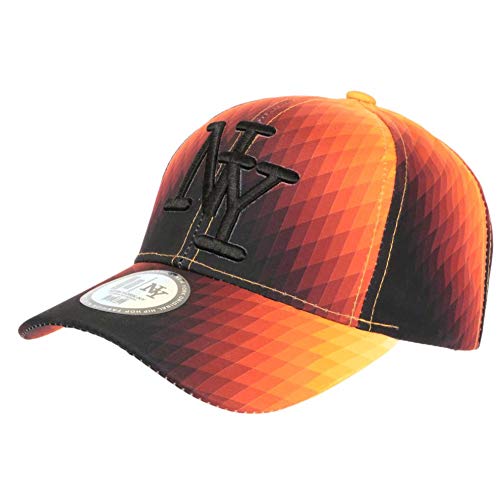 Casquette enfant Hip Hop Honour visière baseball orange protège du soleil les garçons de 7-11 ans