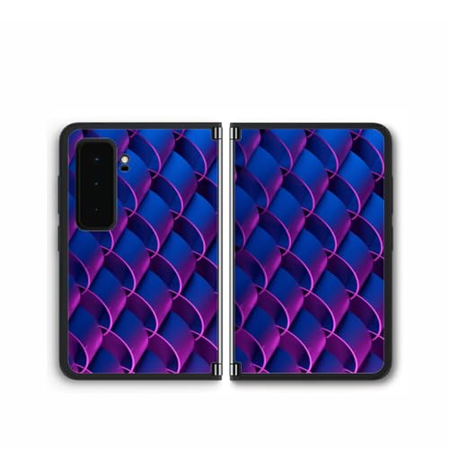 ClearView Surface Duo 2�p �v�����g �w�� �ی� �t�B���� ���{�� Design by YA �􉽊w �� �͗l �� �n