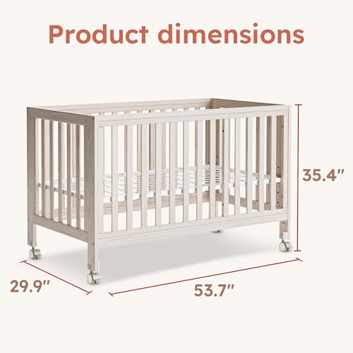 Image of MAMAZING EvoNest 11-in-1 Convertible Baby Crib with Wheels