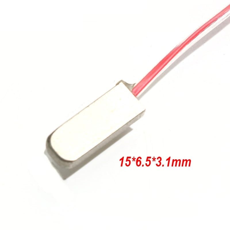 Patch PT100 Thermal Resistance Temperature Sensor Copper Nickel Probe 18.2 * 7.3 * 3.6mm/15 * 6.5 * 3.1mm PTFE 0.5m/1m/2m/3m 3-Wire