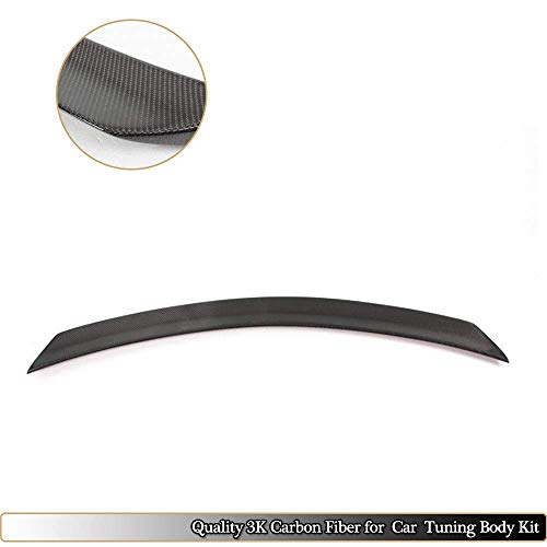 MCARCAR KIT Carbon Fiber Rear Trunk Spoiler Fits for Mercedes Benz C Class W204 C180 C200 C230 C250 C280 C300 C350 C63 AMG Sedan 2007-2014 CF Rear Boot Lid Duckbill Highkick Spoiler Wing Lip