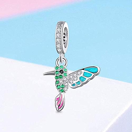 Miniatura 2 de Original 100% plata de ley 925 Charm Charm Love Animal Charm Familia Cumpleaños Fit Pandoras pulseras DIY Charms