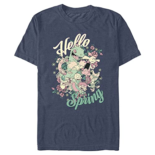 T-Shirt Nickelodeon Hello Spring Homme imprimé graphique vintage