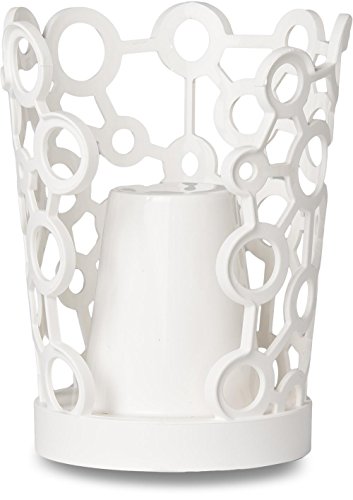 Giostyle Portabicchieri ForMe | Bianco | Made in Italy | Plastica 100% Riciclabile