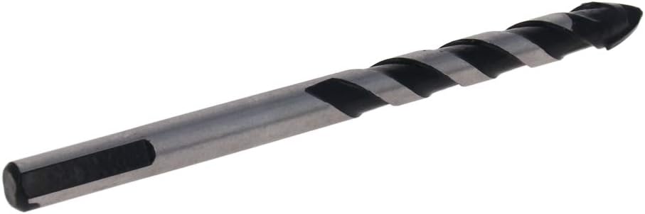 Utoolmart Masonry Drill Bit, Multifunctional Twist Drill Bit, 10mm Ceramics Drill Bit for Drilling in Tile, Glass, Concrete, 5 Pcs