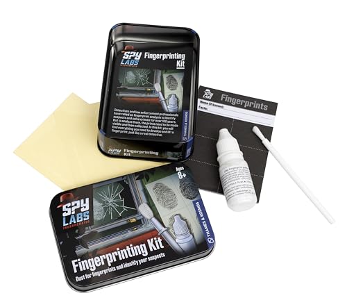 Spy Labs Inc: Fingerprinting Kit by Thames & Kosmos | Identify, Collect, Analyze Fingerprint Evidence | Essential Tools and Tricks of the Trade from The Detective Gear Experts for Young Investigators - Image 5