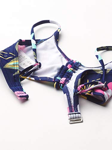 Image of Kanu Surf Girls' Willow V-Neck Bikini Beach Sport 2-Piece Swimsuits