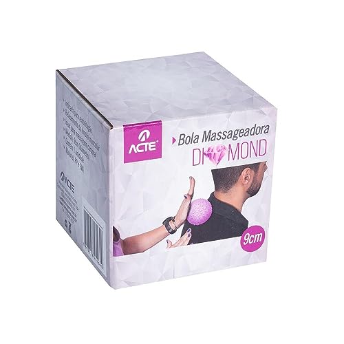 Acte Sports Bola Massageadora 9Cm Diamond T240