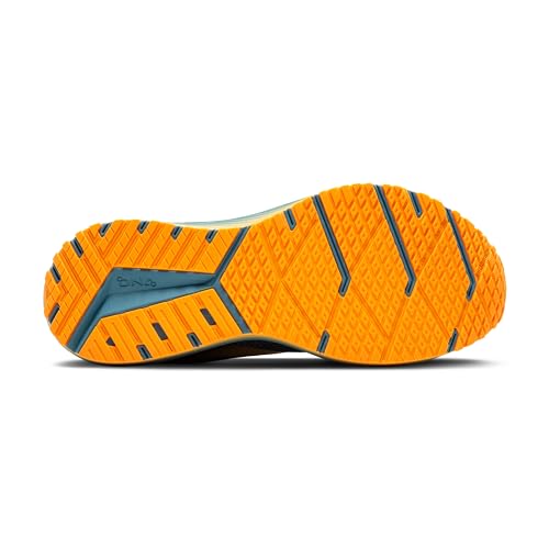 Brooks Brooks Men’s Revel 7 Neutral Running Shoe - Storm Blue/Black/Orange Pop - 9 Medium