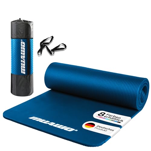 Muawo Premium Sportmatte und Fitnessmatte, perfekt als Yogamatte,...