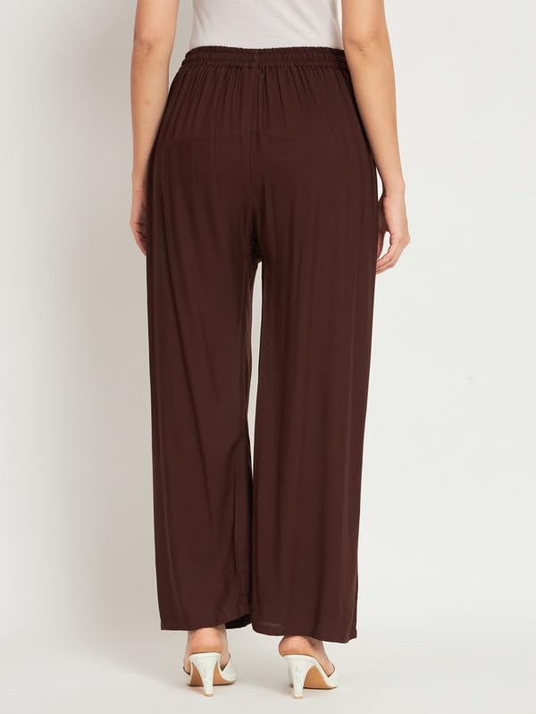 Image of Soft Colors Women Regular Fit Pocket Palazzo