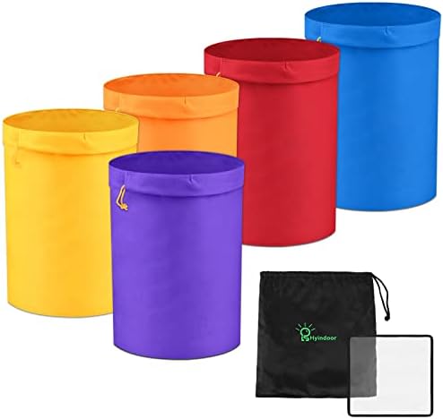 Hyindoor Bubble Bags 5 Gallon 5 Bag Herbal Ice Bubble Hash Bag Essence Extractor Kit Come with Pressing Screen and Storage Bag