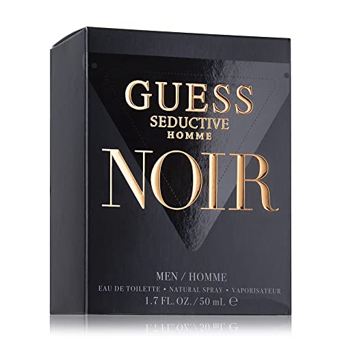 Guess Seductive Noir, Eau De Toilette, Profumo Uomo, FougèRe Orientale Speziato, Fragranza Sensuale Persistente, 50Ml - 10