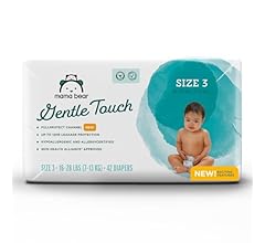 鶹 Brand - Mama Bear Gentle Touch Diapers, Size 3, 42 Count