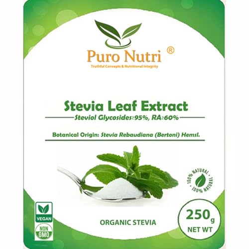 Stevia Sweetener Stevia Leaf Extract Powder Sugar Substitute Steviol Glycosides 95% RA60 Rebaudioside-A 60 image 3