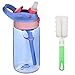 flintronic Gourde Enfants, 480ml Bouteille d'eau Enfant avec Paille sans BPA, Étanches Portable Coupes pour Garçon Fille pour Maison École Maternelle Activités Extérieure Sport Excursions