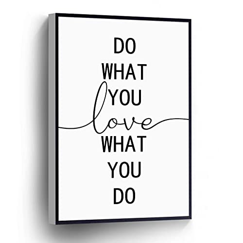 PUCHYUCT Do What You Love Canvas Wall Art Love What