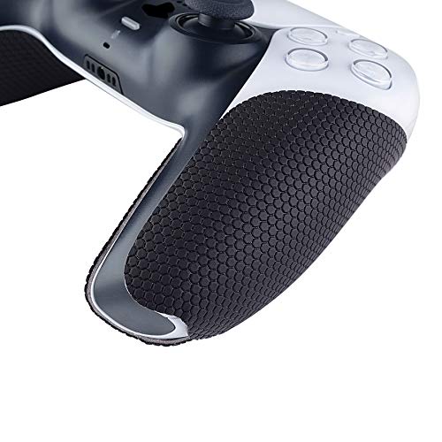 eXtremeRate PlayVital Anti-Skid Sweat-Absorbent Controller Grip for ps5, Professional Textured Soft Rubber Pads Handle Grips for ps5 Controller by eXtremeRate - Image 7