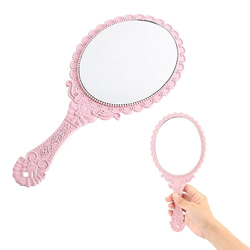 Espejo de Maquillaje Ovalado Retro AKOAK Portátil