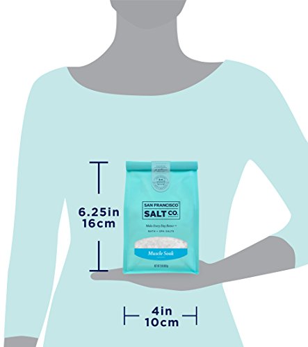 Muscle Soak Bath Salts 2 lb. Luxury Bag - San Francisco Salt Company