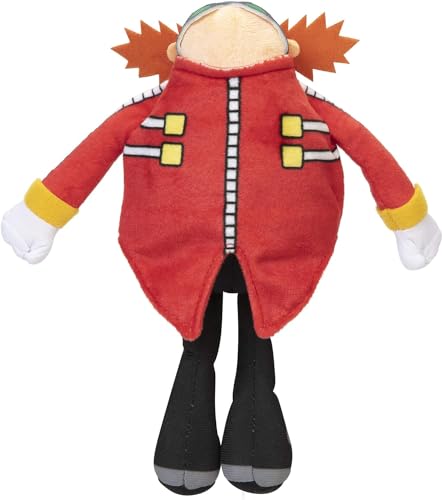 Image of KeenKid Sonick The Hedgehog Soft Plush Toy - Blue Sonick, Super Sonick, Knuckles and Tails Sonick Toys for Boys, Girls, & Kids (Egggmann Sonick)