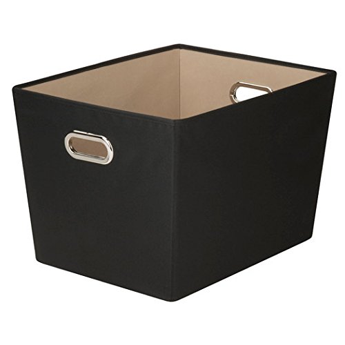 My Gift Booth Nylon Towel Basket, Black Amazon.in Home & Kitchen