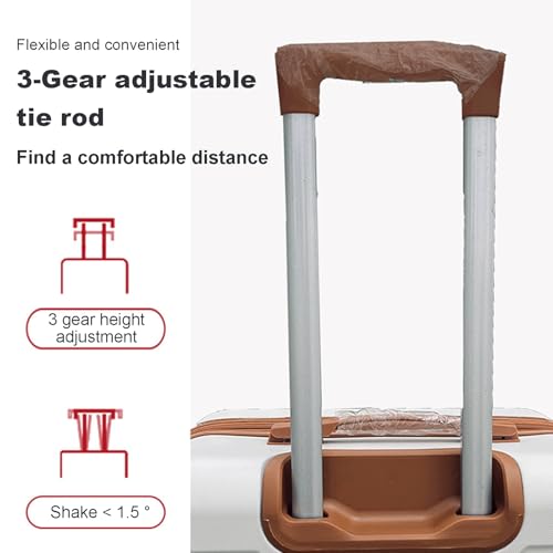 3 Pcs Luggage Sets, Expandable ABS Hardside Luggage Sets, Spinner Luggage with Wheel and TSA Lock, Suitcase Set Durable Lightweight Scratch-Resistant, Mens Luggage Dark Blue 3pcs3