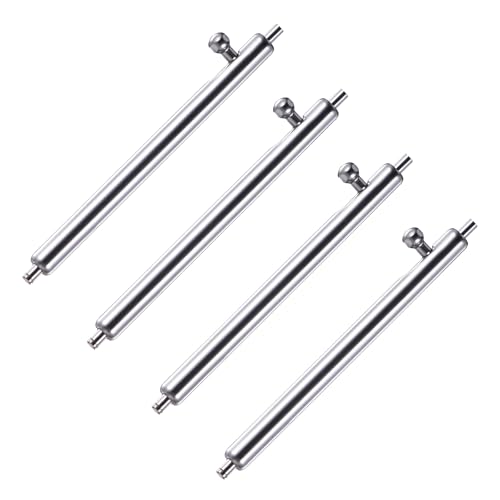 Lot de 4 barrettes à ressort à dégagement rapide, broches en acier inoxydable pour bracelet de montre de 22 mm, kit de remplacement pour réparation de bracelet de montre