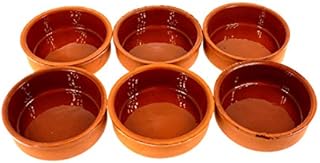 technic24 Güvec Clay Pot and Baking Dish, Ideal for Hot Meals and Casseroles, 6 Pieces